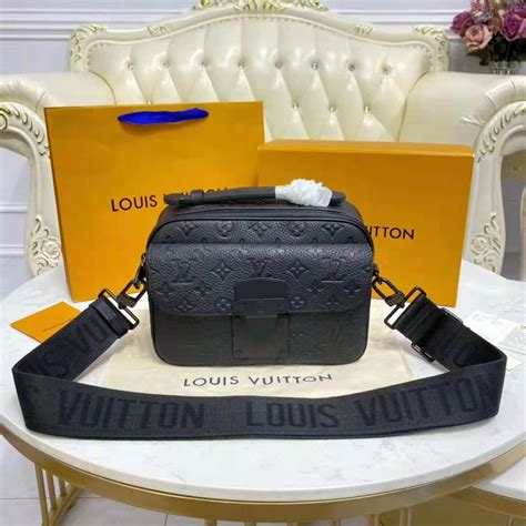 lv s lock messenger black|s lock Messenger bags.